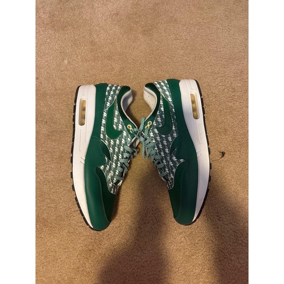 Nike Air Max 1 Premium Limeade Mens Size 12 - Picture 5 of 6